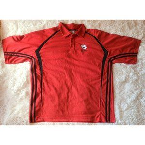 Vintage Dale Earnhardt Jr Chase Mens Embroidered Red Polo Shirt Men's Size XL